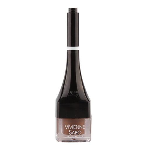 

Подводка для глаз VIVIENNE SABO EYELINER GEL гелевая тон 02 коричневая с кисточкой