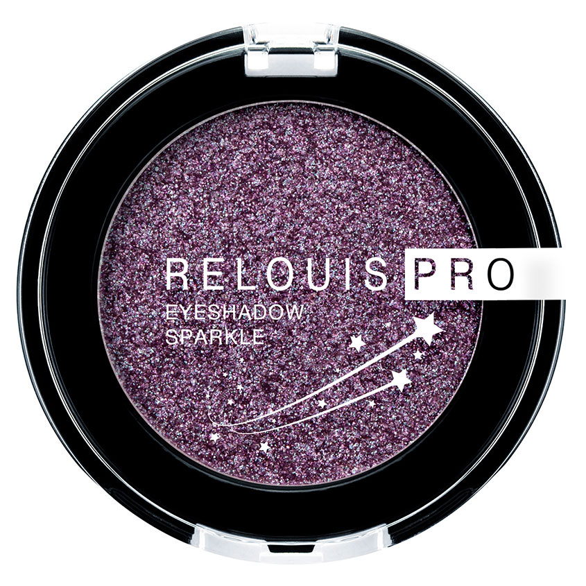 Тени для век RELOUIS RELOUIS PRO EYESHADOW SPARKLE тон 08 violet