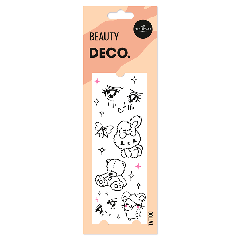 Татуировка для тела DECO. REAL TATTOO by Miami tattoos переводная Bonny 250ml tattoo aftercare solution cleaning process liquid soap nalgesic effect wound tattoos lighten redness tattoo accessories