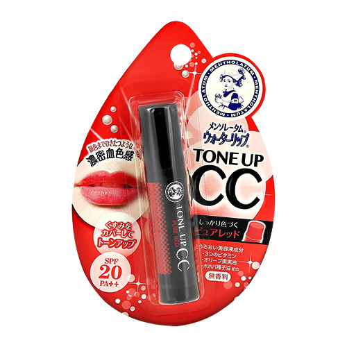 

Бальзам для губ MENTHOLATUM TONE UP CC увлажняющий красный 4,5 г