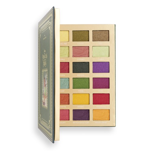 

Палетка для макияжа I HEART REVOLUTION DISNEY тени для век, румяна, хайлайтер storybook shadow palette Tiana