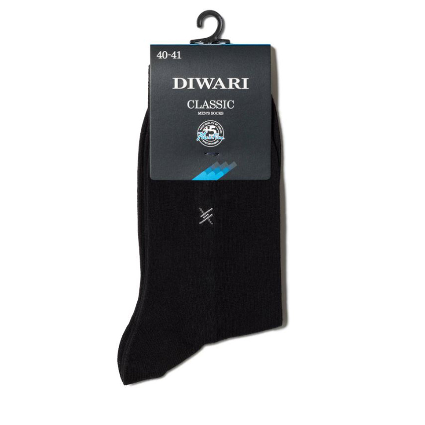 DIWARI Носки мужские DIWARI DW CLASSIC черный 42-43