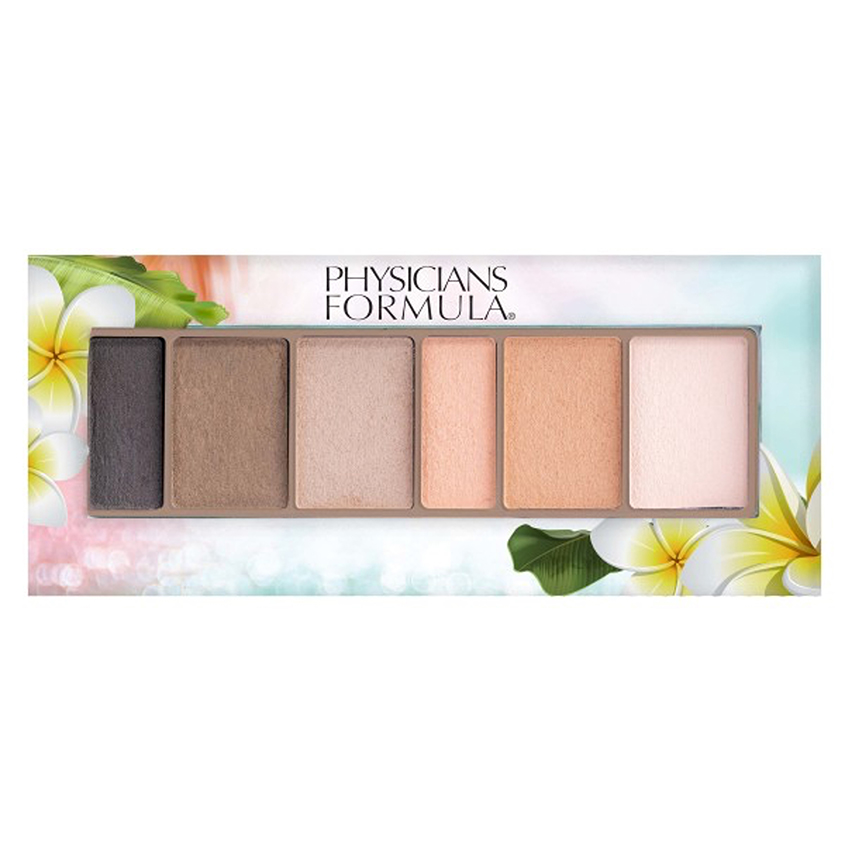 Палетка теней для век PHYSICIANS FORMULA MATTE MONOI BUTTER EYESHADOW тон румяный нюд румяна physicians formula палетка теней matte monoi butter eyeshadow