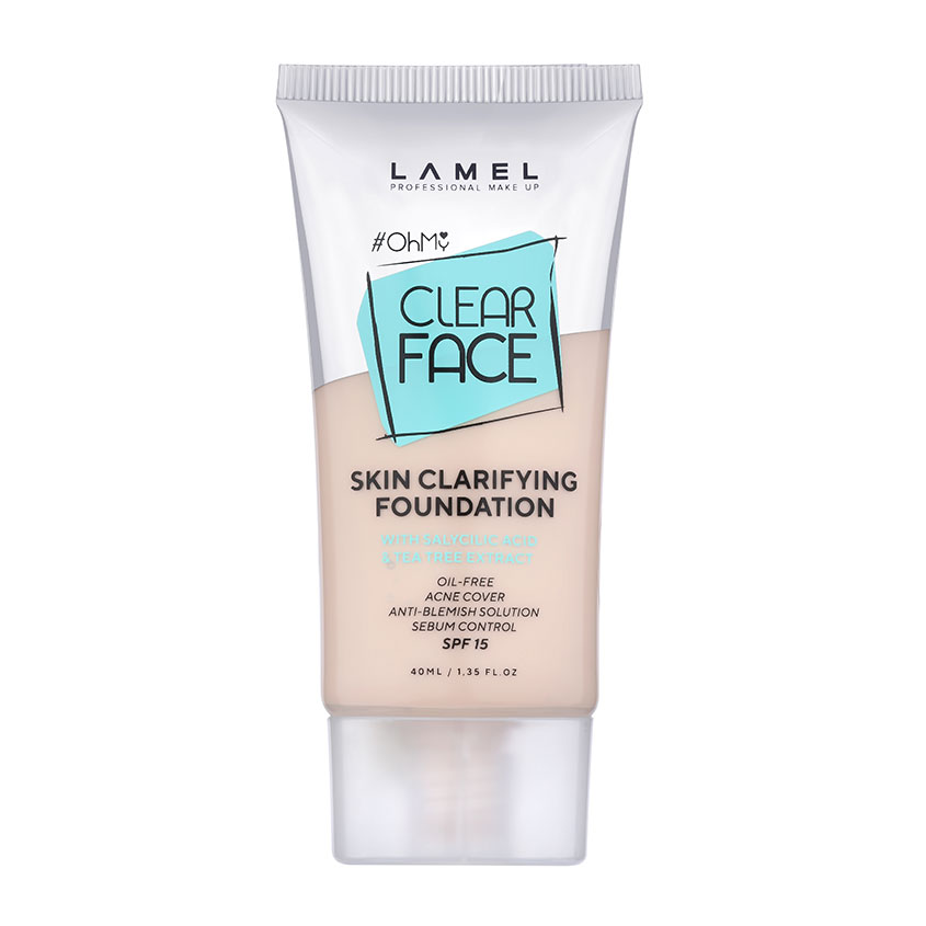 

Крем тональный для лица LAMEL PROFESSIONAL OH MY CLEAR FACE тон 402