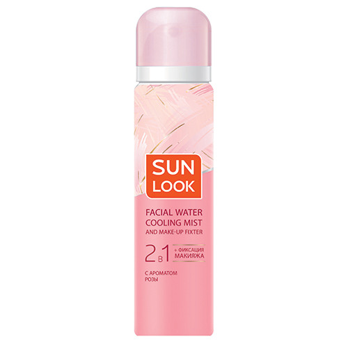 

Мист для лица и фиксатор макияжа SUN LOOK 2 в 1 охлаждающий 75 мл