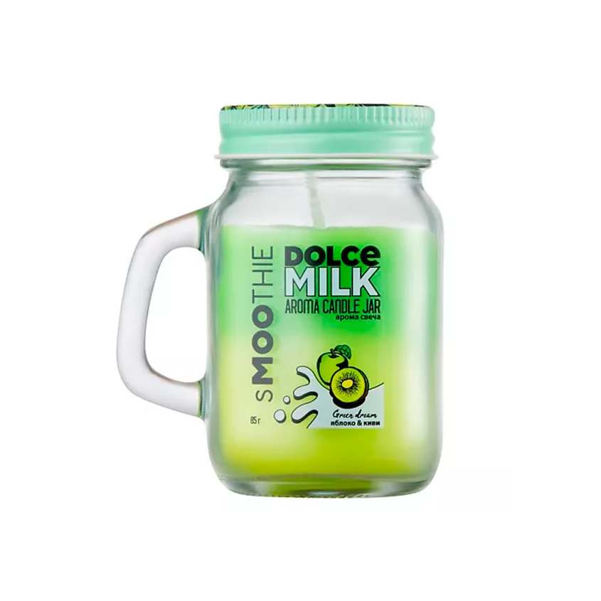 DOLCE MILK Свеча-смузи ароматическая DOLCE MILK Яблоко и киви