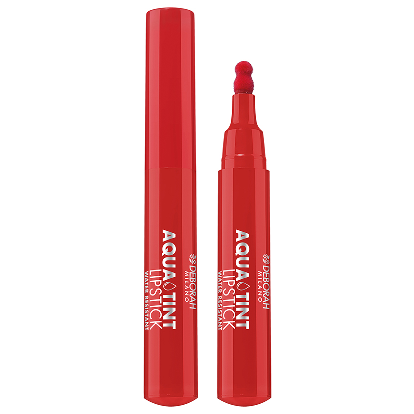  Тинт для губ DEBORAH AQUA TINT LIPSTICK тон 04 красный