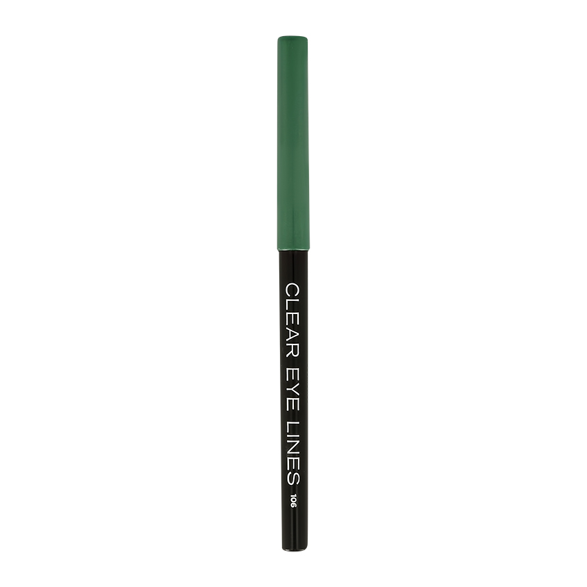 PARISA Карандаш для глаз PARISA CLEAR EYELINER PENCIL механический тон 106 изумрудный