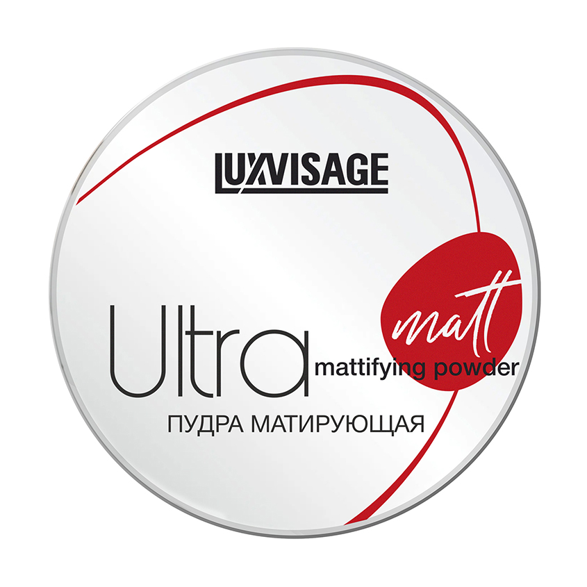 Пудра компактная для лица `LUXVISAGE` ULTRA MATT тон 104 warm beige