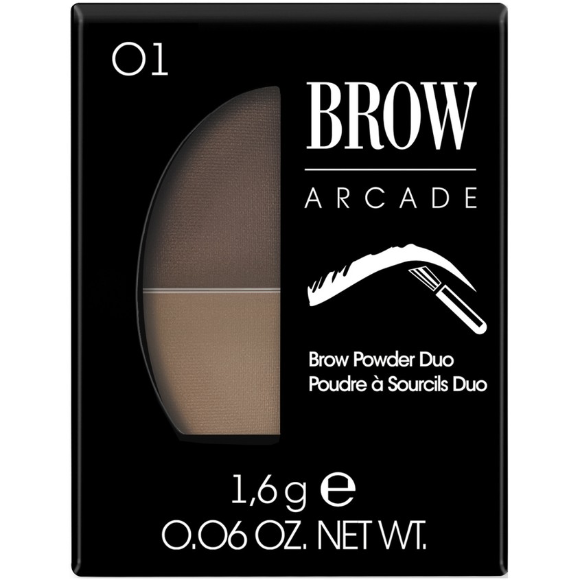 

Тени для бровей VIVIENNE SABO BROW ARCADE тон 01 двойные