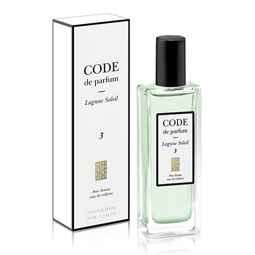 

Туалетная вода UNIQUE CODE DE PARFUM 3 lagune soleil 55 мл