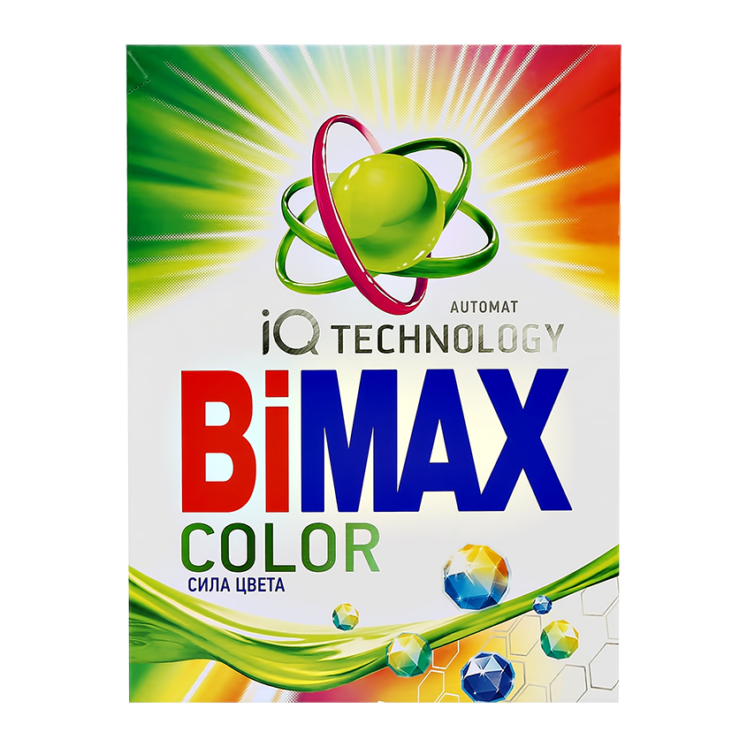 Порошок стиральный BIMAX автомат Color 400 гр стиральный порошок bimax color автомат 6 кг