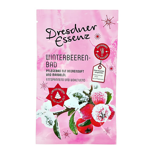 

Соль для ванны DRESDNER ESSENZ Зимние ягоды 60 г