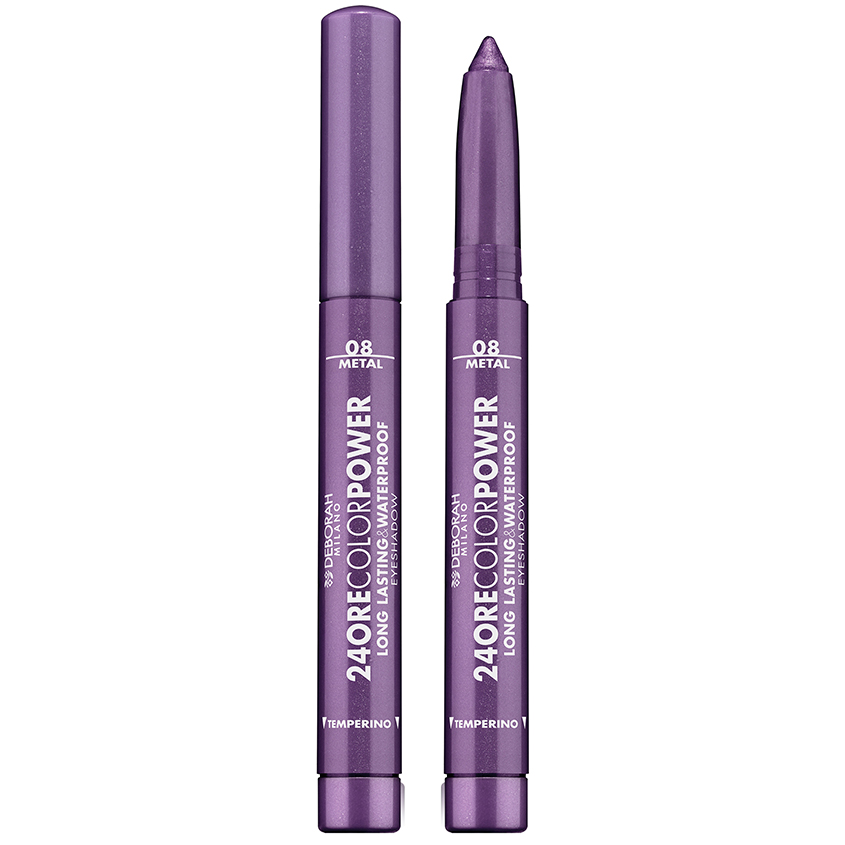 

Тени для век DEBORAH COLOR POWER EYESHADOW стойкие тон 08 глубокий фиолетовый