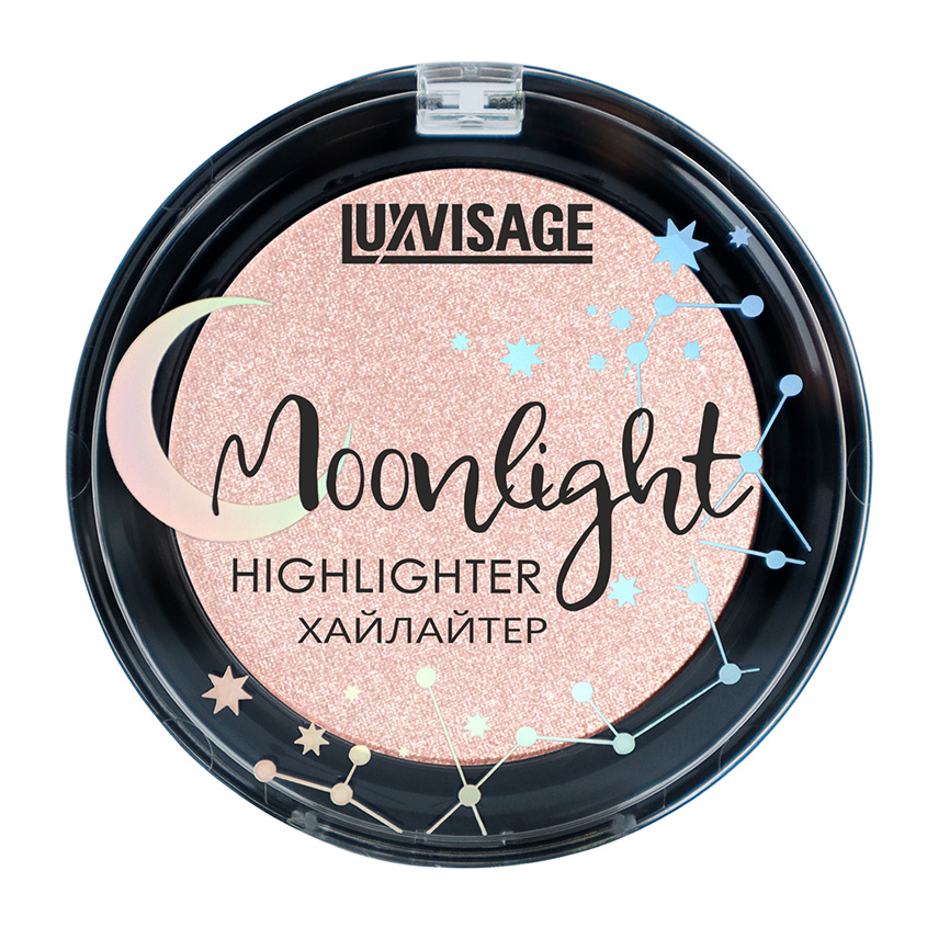   Подружка Хайлайтер для лица LUXVISAGE MOONLIGHT rose glow тон 01