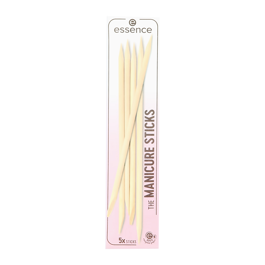 Палочки для маникюра ESSENCE MANICURE STICKS инструмент для очистки ногтей игла для очистки кутикулы из вольфрамовой стали