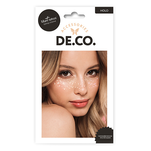 

Набор переводных тату-веснушек DE.CO. by Miami tattoos Holo