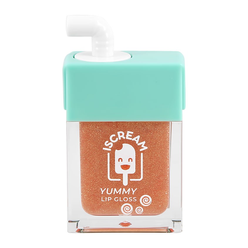 

Блеск для губ ISCREAM YUMMY тон 01 peach juice