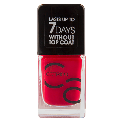 Лак для ногтей `CATRICE` ICONAILS GEL LACQUER тон 02 (красный) 10,5 мл