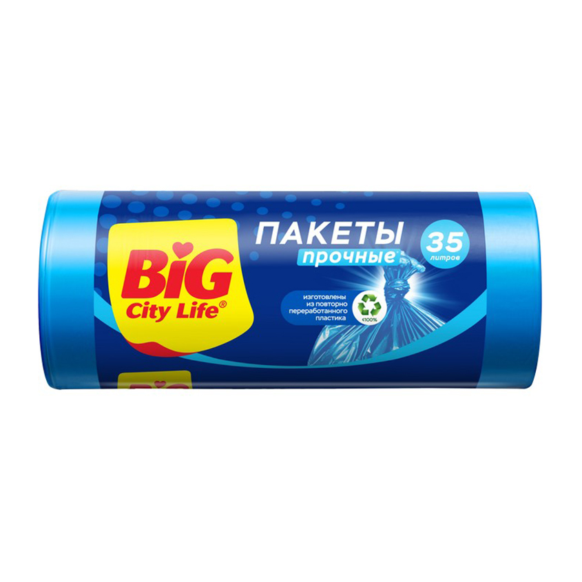 BIG CITY Мешки для мусора BIG CITY 35 л 30 шт