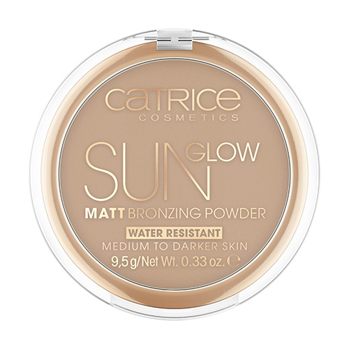 Пудра-бронзер компактная для лица CATRICE SUN GLOW MATT тон 035 с эффектом загара бронзирующая пудра simihaze sun wash illuminating bronzing powder 7 мл