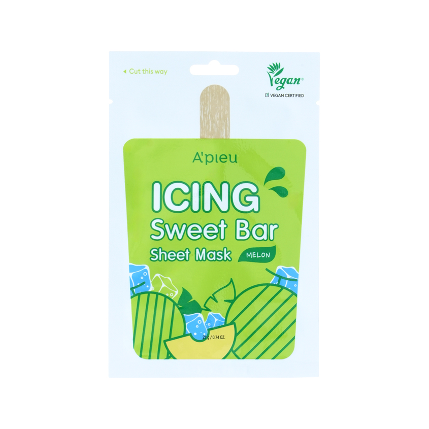 Маска для лица APIEU ICING SWEET BAR Дыня 21 г