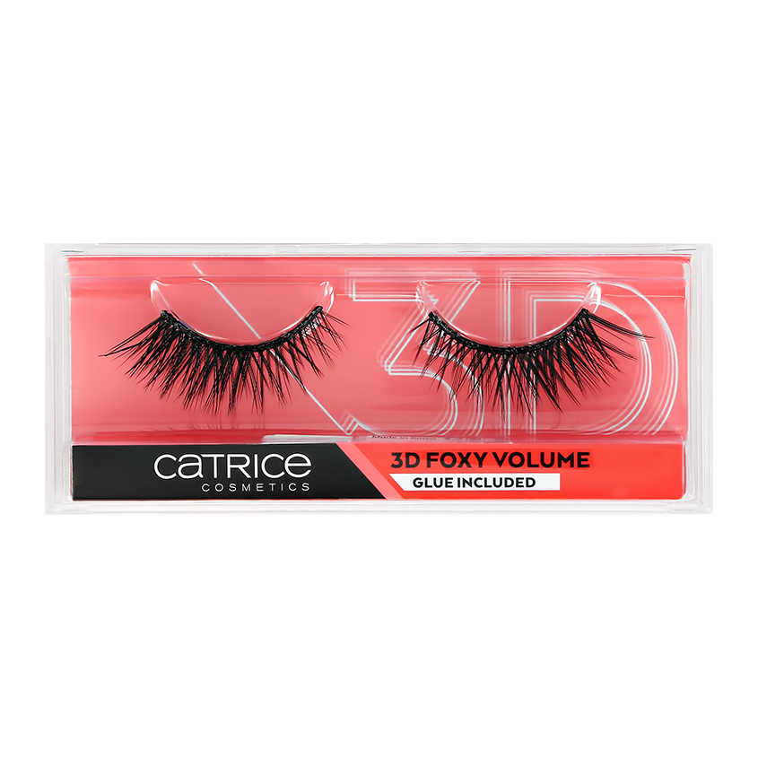 CATRICE Ресницы накладные CATRICE LASH COUTURE 3D FOXY VOLUME LASHES накладные пучковые ресницы lash couture single lashes