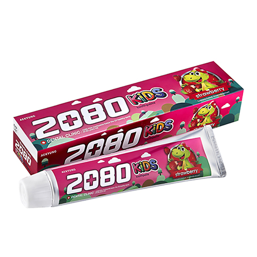Паста зубная детская `2080` KIDS Клубника 80 г