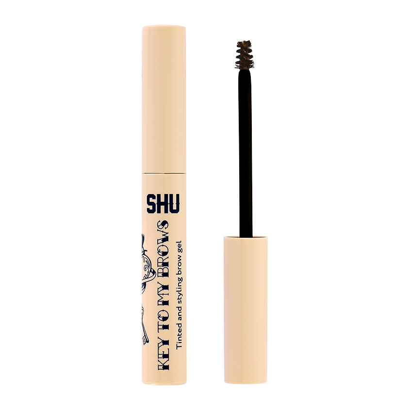 Гель для стайлинга бровей SHU KEY TO MY BROWS цветной тон 213 коричневый