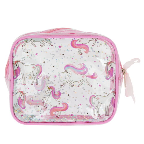 

Косметичка MISS PINKY UNICORN розовая вместительная