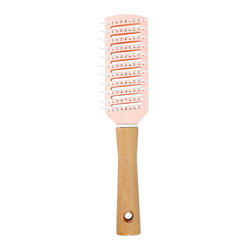 

Расческа LADY PINK ECO деревянная прямоугольная персиковая