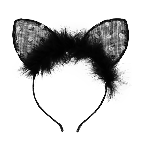 

Ободок-уши LADY PINK BEWITCHED ears