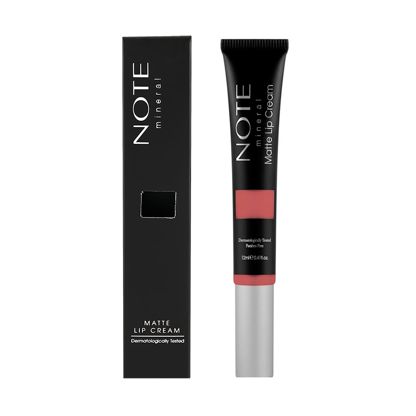 цена Крем для губ NOTE MINERAL MATTE LIP CREAM минеральный матовый тон 02