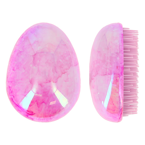 

Расческа для волос LADY PINK MARBLE массажная розовая