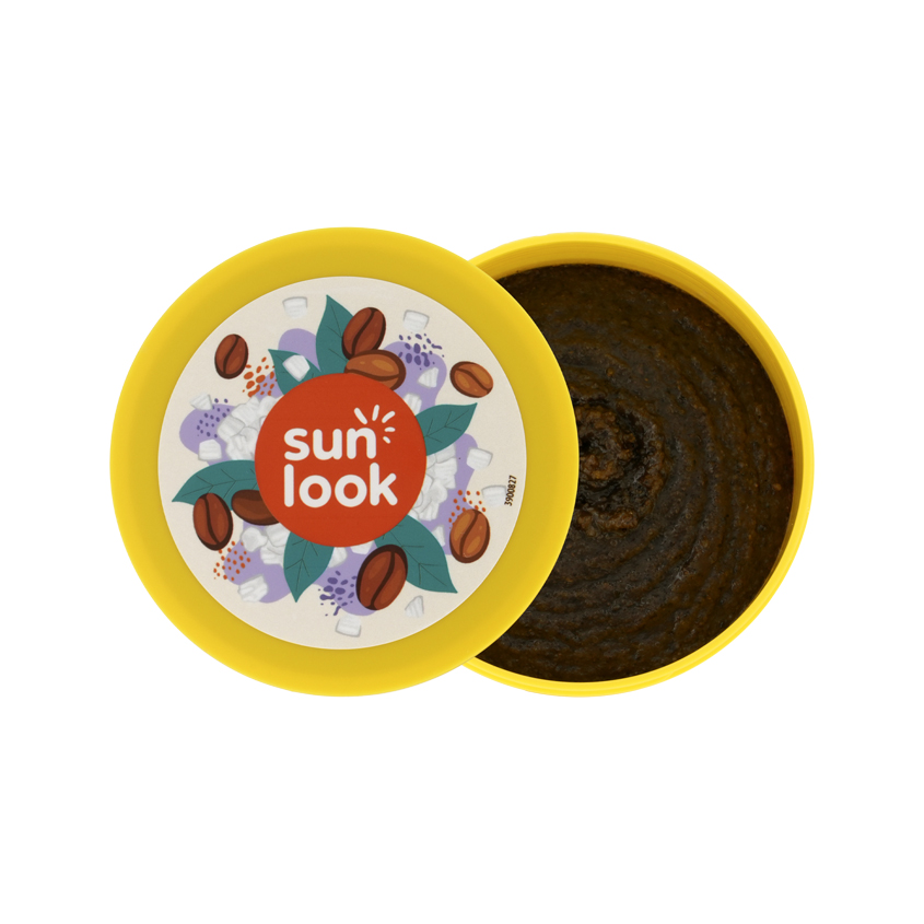 Скраб для тела SUN LOOK кофейный 140 мл