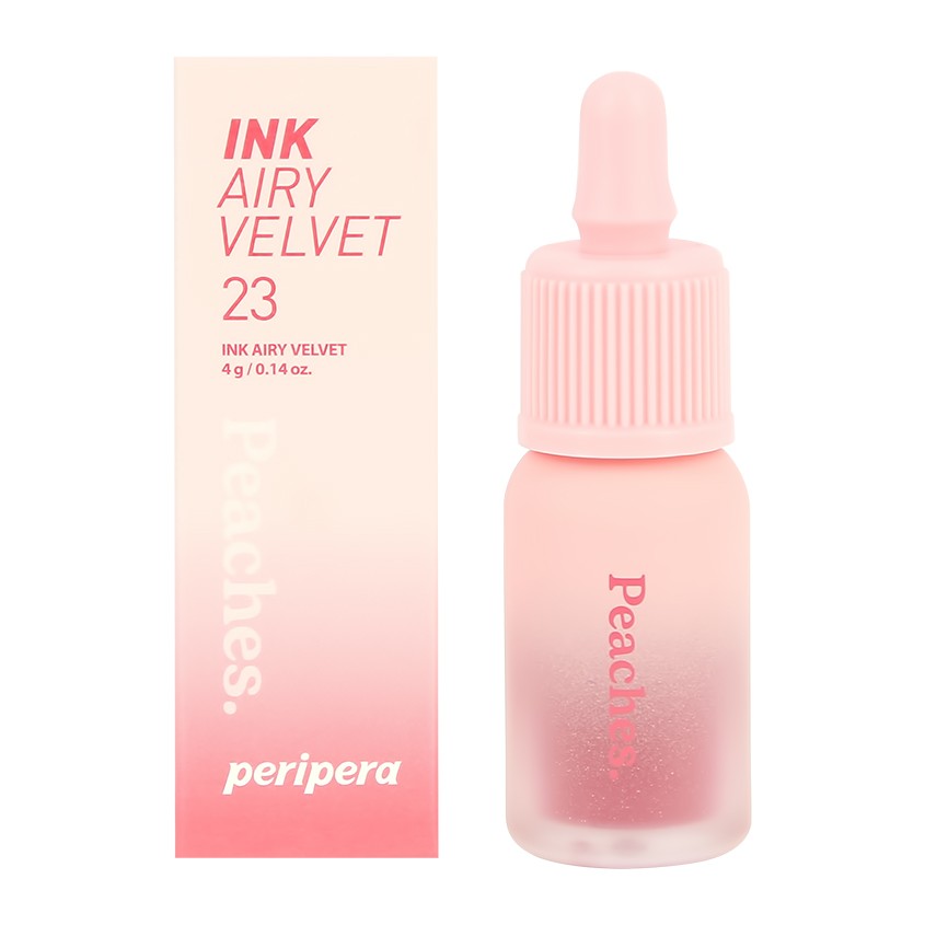 PERIPERA Помада для губ PERIPERA INK AIRY VELVET жидкая тон 23 in the peachlight