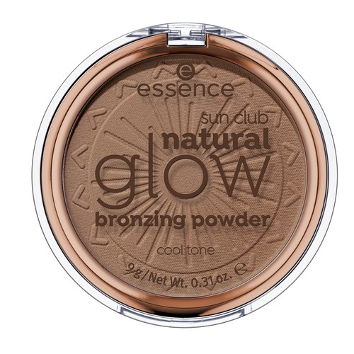 Бронзер для лица ESSENCE SUN CLUB NATURAL GLOW холодный тон 02