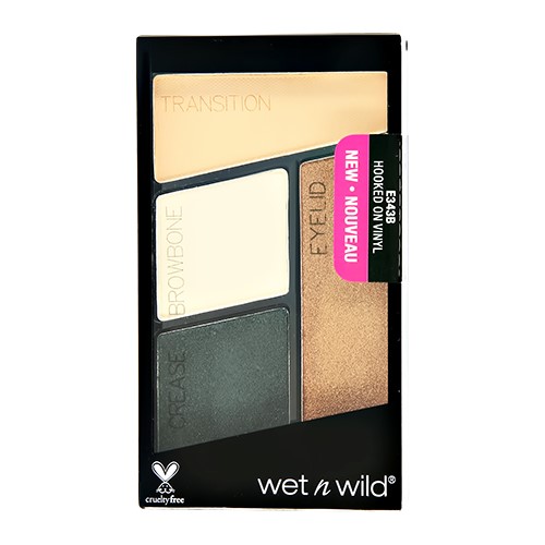 

Палетка теней для век WET N WILD COLOR ICON тон E343b hooked on vinyl 4 оттенка