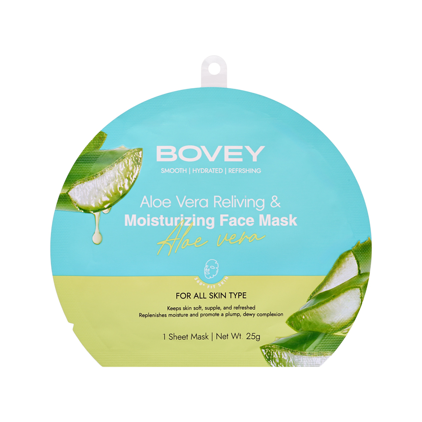Маска для лица BOVEY увлажняющая с алоэ 25 г