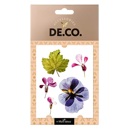 

Татуировка для тела DECO. POTPOURRI by Miami tattoos переводная Bouquet