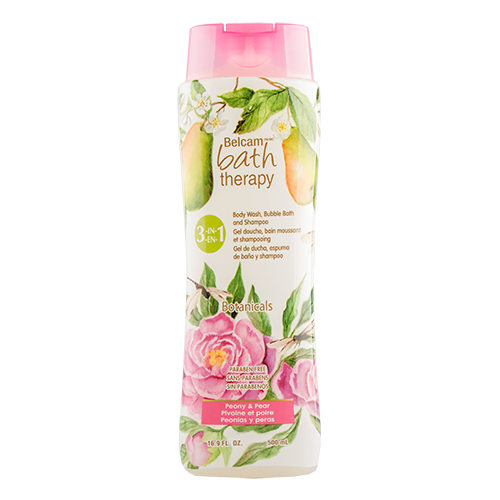 

Гель для душа, пена для ванны, шампунь для волос BATH THERAPY BOTANICALS 3 в 1 Пион и груша 500 мл