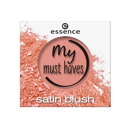

Румяна для лица ESSENCE MY MUST HAVES тон 03 абрикосовый сатиновые