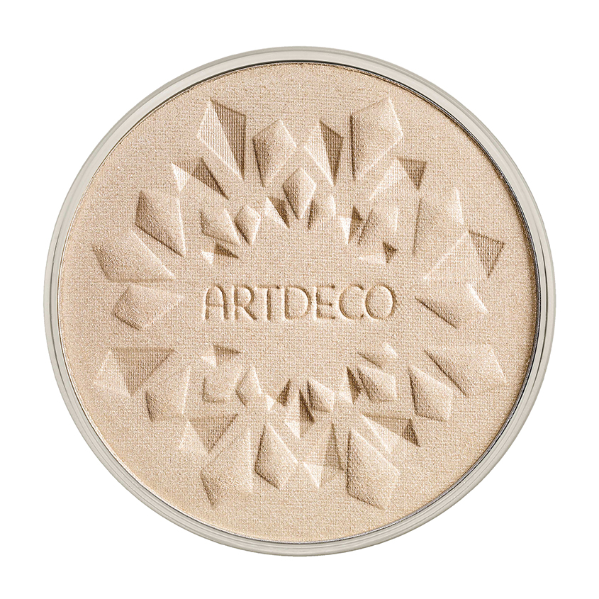 Пудра-хайлайтер компактная для лица ARTDECO GLOW HIGHLIGHTING POWDER сменный блок пудра хайлайтер artdeco glow highlighting powder сменный блок 10 г