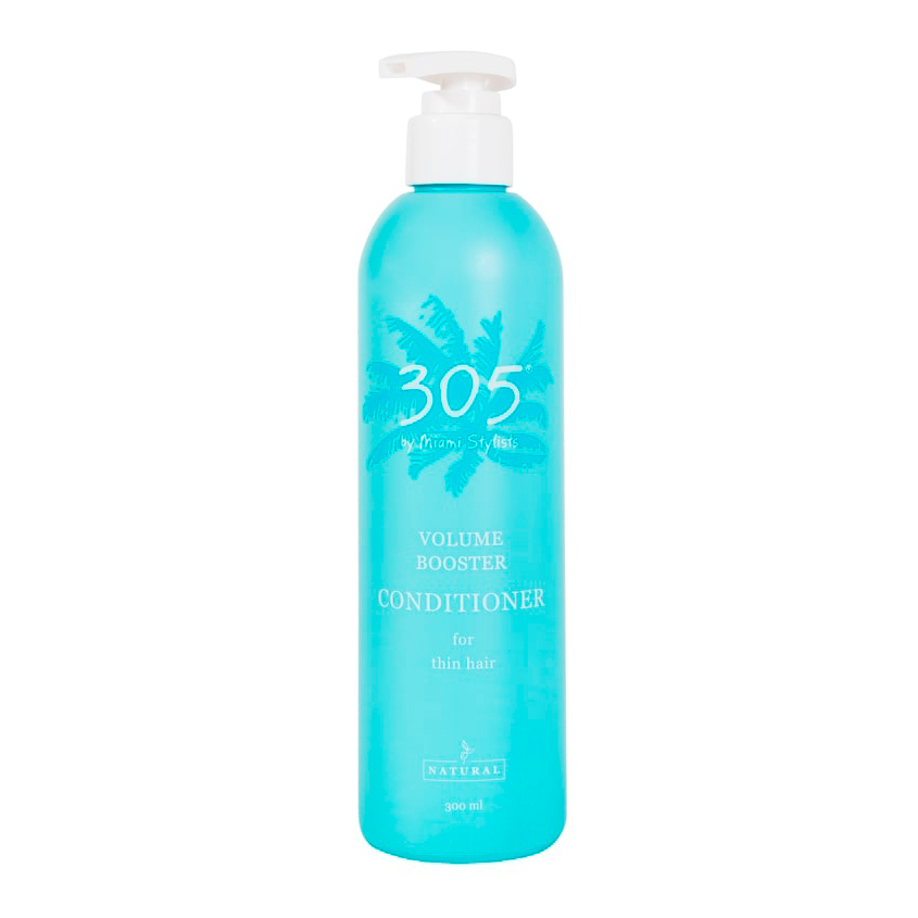 кондиционер для укрепления ослабленных волос 305 by miami stylists vitamin booster conditioner 305 BY MIAMI STYLISTS Кондиционер для волос 305 BY MIAMI STYLISTS VOLUME BOOSTER для объёма и очищения тонких волос 300 мл