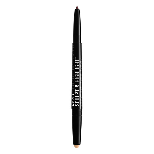 Карандаш для бровей `NYX PROFESSIONAL MAKEUP` SCULPT & HIGHLIGHT BROW CONTOUR тон 06 Light beige