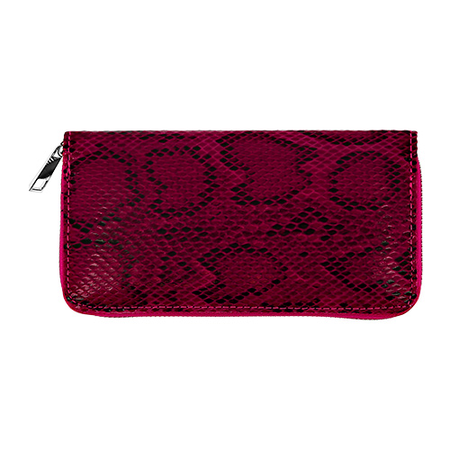 

Кошелек LADY PINK Бордовый питон большой