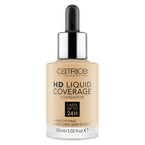

Основа тональная для лица CATRICE HD LIQUID COVERAGE тон 037 Golden beige