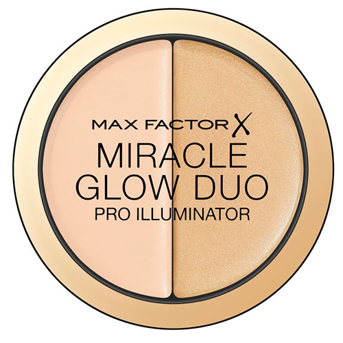 

Хайлайтер для лица MAX FACTOR MIRACLE GLOW DUO тон 10 light