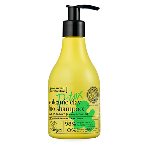 

Шампунь для волос NATURA SIBERICA HAIR EVOLUTION Super детокс 250 мл