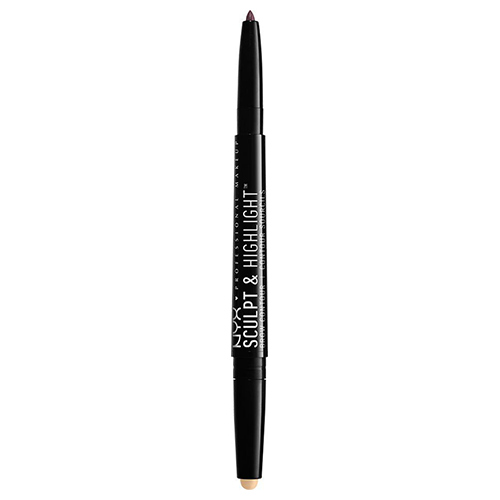 

Карандаш для бровей NYX PROFESSIONAL MAKEUP SCULPT & HIGHLIGHT BROW CONTOUR тон 02 taupe/vanilla
